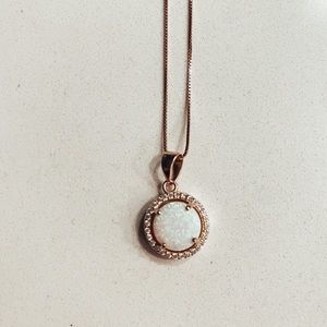 Opal necklace